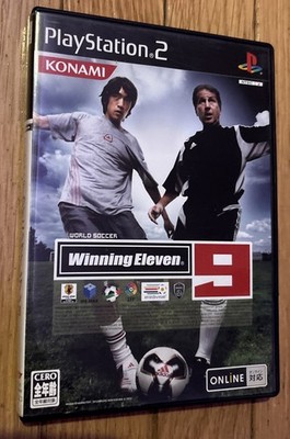 World Soccer Winning Eleven 9 Sony Playstation 2 Japanese Version CIB