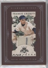 2016 Panini Diamond Kings Mini Framed Materials 6/99 Frank Crosetti Frankie 1h1