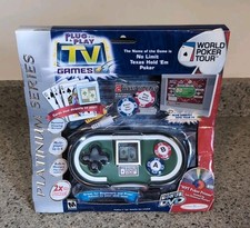World Poker Tour Plug And Play TV Video Game By Jakks Pacific. NEW Sealed