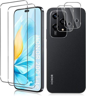 4in1 Honor 200 Lite 2x Schutzglas + 2x Kameraschutz 9H Panzerfolie Displayschutz