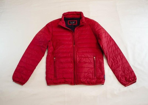 Men Armani Jeans Jacket Red 38 / M / 46