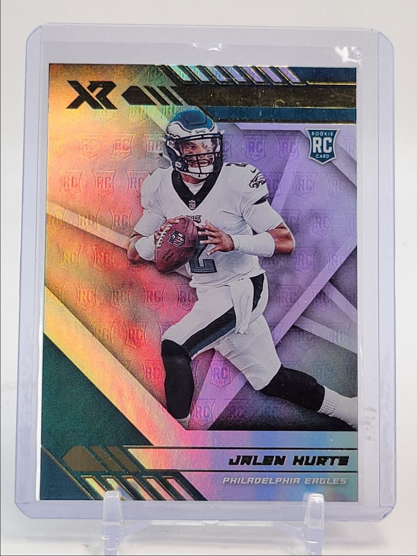 JALEN HURTS 2020 XR ROOKIE FOOTBALL BASE EAGLES #114 RC Q5855