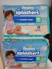 Pampers Splashers 2 Packs Size 4 And 5
