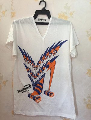VTG 80s KANSAI YAMAMOTO X HUMMING HONDA DESIGN ART SUKAJAN TEES