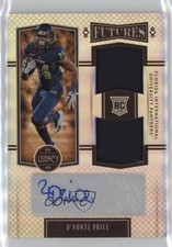 2022 Panini Legacy Futures Silver /249 D'Vonte Price #FD-DP Dual Patch Auto 17ok