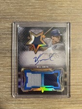 2020 Topps Triple Threads Will Smith Auto Jersey Relic /35 Dodgers Future Phenom