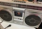 sanyo ams 4 speaker cassete boom box