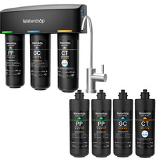 Waterdrop TSB 3-Stage Under Sink Water Filter...
