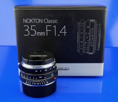 Voigtländer nokton classic VM 1,4/35  Version  II  für Leica  TOMS-CAMERA-LADEN