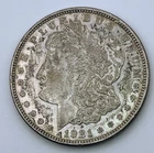 1921 Morgan Silver Dollar $1 XF AU Toned Toning .900 USA Coin Philadelphia Mint