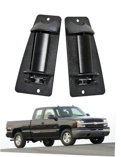 Upgraded Metal Extended Cab Door Handles for 1999-2007 Chevy Metal Right+Left - Picture 9 of 9