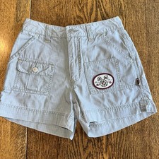 Vtg 90s Y2K Disney Mickey Mouse Unlimited Shorts Ripstop Womens 5/6 Gorpcore