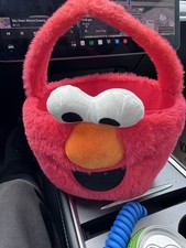 Elmo Plush halloween Basket Sesame Street Halloween