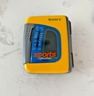 VINTAGE SONY SPORTS WALKMAN CASSETTE PLAYER WM-FS191 FOR PARTS OR REPAIR