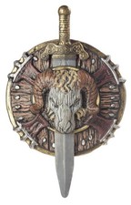 Barbarian Combat Shield  Sword Costume Weapon Accessories