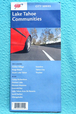 Lake Tahoe Communities Map - 2008