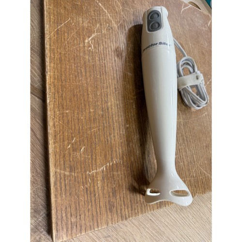 Proctor Silex Immersion Hand Blender White 2-Speed Model 59738 HB09