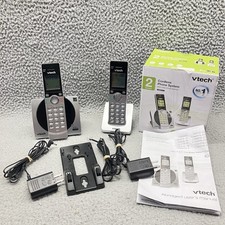 Vtech CS6919-2 2-Handset Cordless Phone with Caller ID/Call Waiting Wall Mount