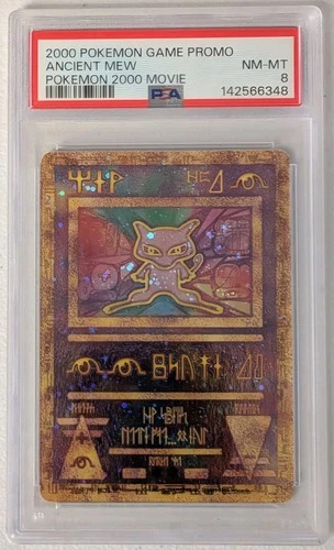 2000 Pokemon Game Promo Ancient Mew Pokemon 2000 Movie PSA 8 Graded Card