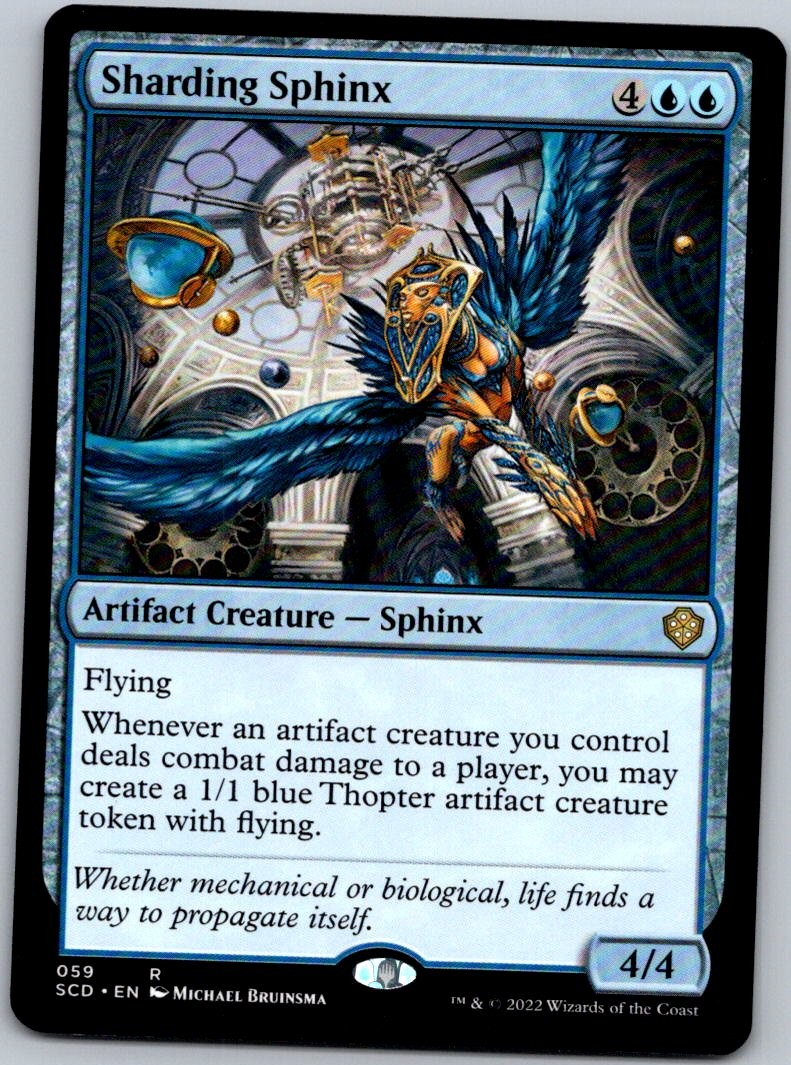 Sharding Sphinx 59 Starter Commander Decks Magic: The Gathering R NM/M