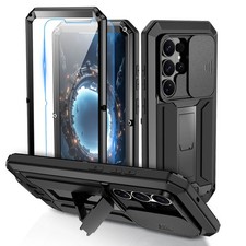 Gorilla Case For Samsung S26 Ultra S25 S24 S23 S22+Metal Glass Cover Shockproof