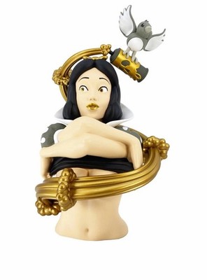 In Prime We Trust Strange Cat Toys Dirty Snow Gold Vrsion Designer Art Vinyl Toy