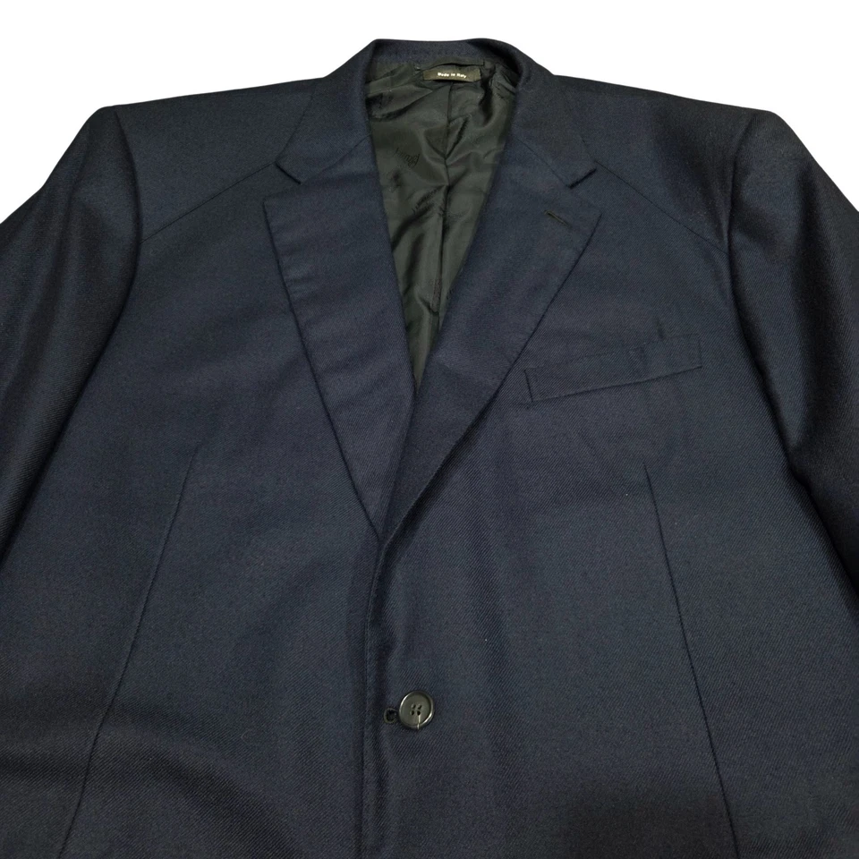 Chaqueta Blazer Brioni Para Hombre Talla 50L US Parlamen 2 Botones Azul Marino Cachemira  Foto 2 de 4