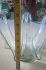 Vintage Mid Century Pulled Art Glass Centerpiece Vase — photo 2