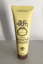 Sun Bum Detox Scalp Scrub Deep Cleansing Action Exfoliate All Natural Ingredient