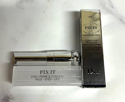 Christian Dior Fix It 2-in-1 Prime & Conceal - # 025 MEDIUM BEIGE - 0.12 oz. NIB