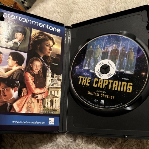 The Captains (DVD,2011) William Shatner - Picture 2 of 4