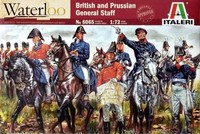 Italeri 510006065 - 1:72 British & Prussian General Staff Figures (Us Import)