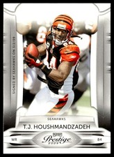 2009 Playoff Prestige T.J. Houshmandzadeh Seattle Seahawks #22
