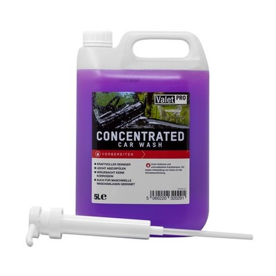 Carshampoo Car Wash ValetPRO Concentrated 5L + ValetPRO Dispenser Pumpe