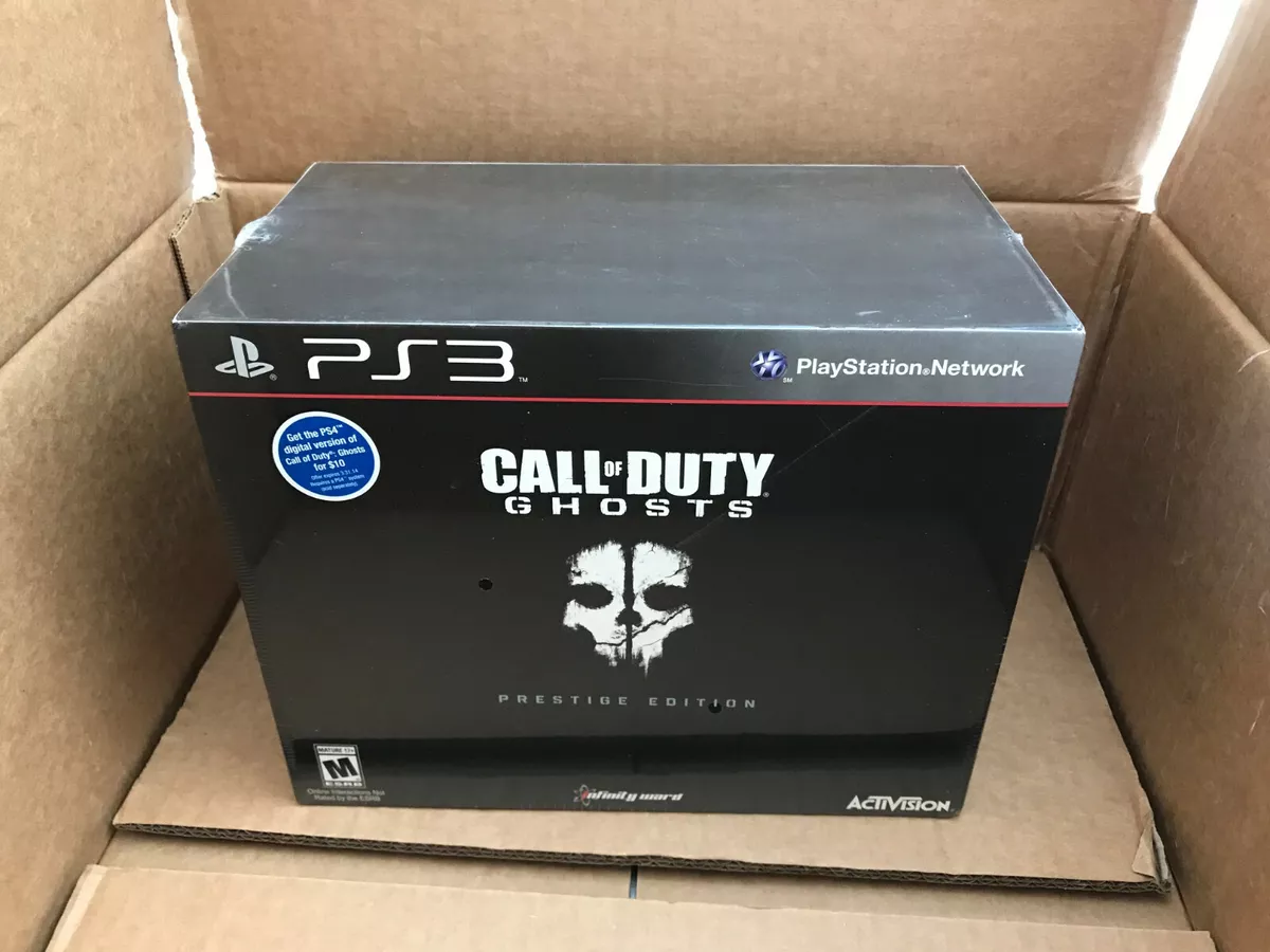 Call of Duty Ghosts Prestige EDITION PS3 Playstation 3 Sony New in Sealed  Shrink