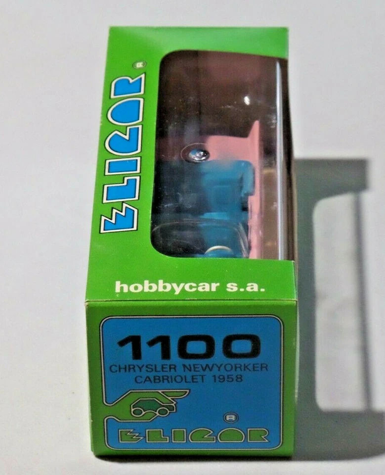 Chrysler New Yorker Cabriolet 1958 Eligor convertible rosa escala 1:43 nuevo 297 Foto 3 de 4