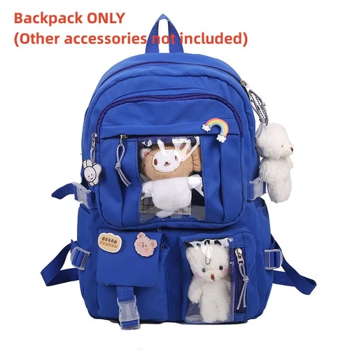Teens School Backpack Kawaii Cute College Travel Casual Bag for Girls Women - Picture 9 of 17