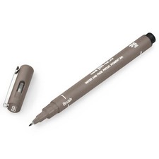 Uni Pin Fineliner Drawing Pen Dark Grey Ink Brush Nib Single