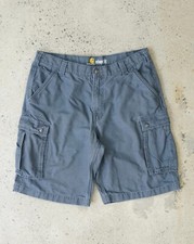 Carhartt Workwear Gray wash Carpenter Multi Pockets Cargo Shorts Size 36