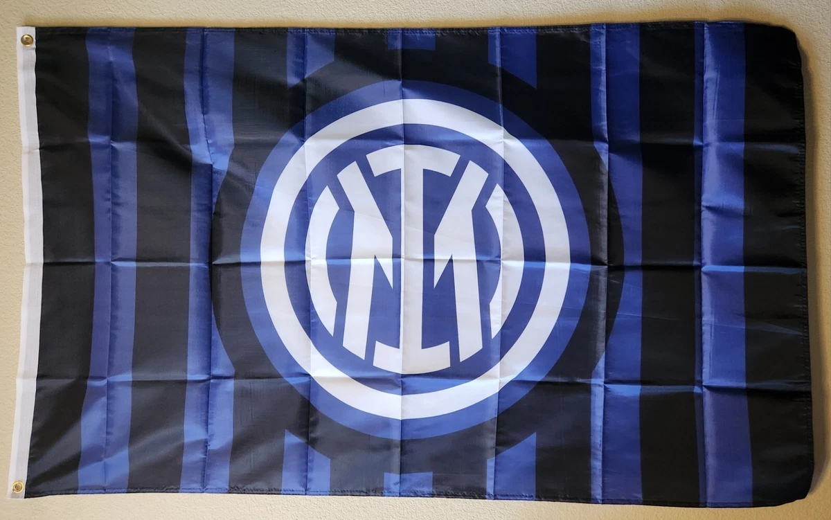 FC Inter de Milan Flag Inter 100 x 140 cm Blue Black - Fútbol Emotion FC Inter de Milan Flag Inter 100 x 140 cm Blue Black - Fútbol Emotion