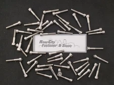 (5) M7-1.0x40mm  7mm x 40mm Socket / Allen Head Cap Screw Stainless Steel Bolts