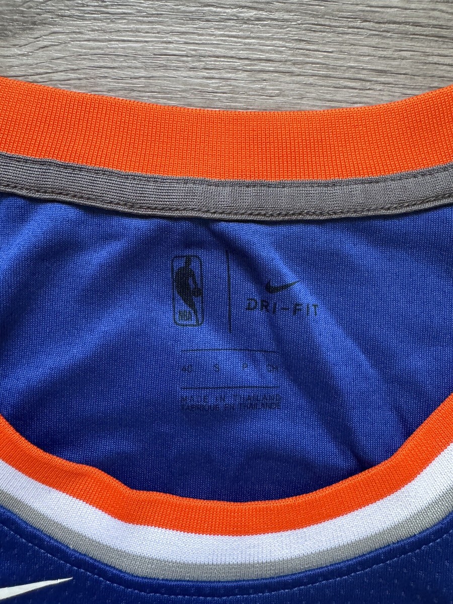 Nike New York Knicks Kristaps Porzingis Jersey 864495-495 S 40