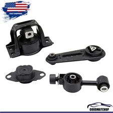 Engine Motor Mount Kit Set For 2007-2012 Nissan Versa/ 2009-2014 1.8L 4Pcs