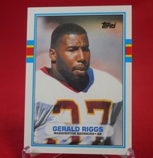 Gerald Riggs Topps 1989 Football Card #27T