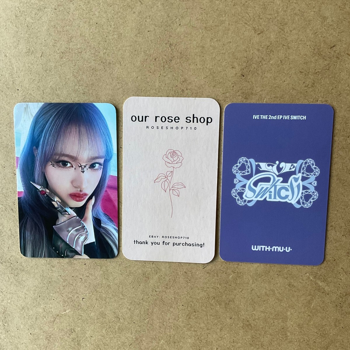 IVE I've Switch 2nd EP Album Withmuu Accendio Fansign Lucky