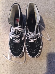 vans negro blanco