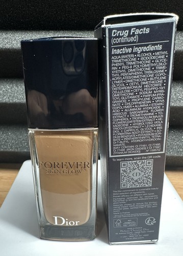 DIOR Forever Skin Glow Hydrating Foundation SPF 15 - 3W Warm- 1.0oz Authentic - 第 7/9 張圖片
