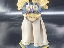Vintage Angel Of Joy Figurine 1997 Cathy Koziol Enesco 3.75" Tall