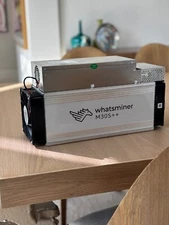 Whatsminer m30++ bitcoin miner. Brand new - never turned on