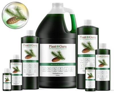 Balsam And Cedar Fragrance Oil For Candle, Soap Making, Diffuser and Burners